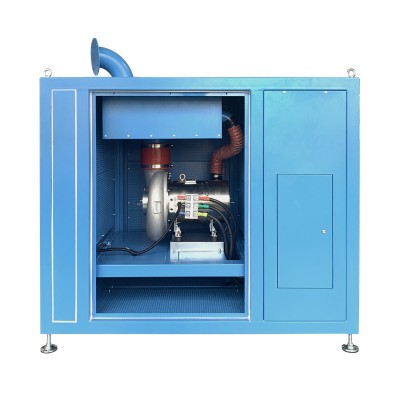 XLCB75 S1 energy saving 75hp 55kw romote control SINGLE IMPELLER   air suspension centrifugal turbo blower