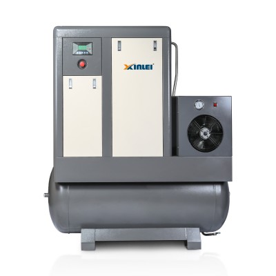 JFAMTD15A-20A xinlei all-in-one screw air compressor with tank and dryer